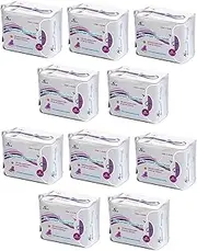 AiRiZ ACTIVE OXYGEN & NEGATIVE ION RELAX SOFT COTTON SANITARY NAPKIN FOR Day USE -(100 Pads in 10 Pack) Sanitary Napkin/Pad