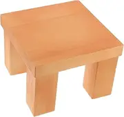 Yardenfun 1pc Wooden Bench Decorative Stool for Photography Props Rustic Stool for Home Decor for Indoor and Outdoor Use