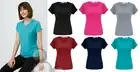 Ladies Top Size 6 8 10 12 14 16 18 20 22 24 26 Jersey Knit Lana Work