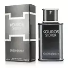 Yves Saint Laurent YSL SILVER KOUROS EDT 50mL NEW BOXED Men's Fragrance Perfume