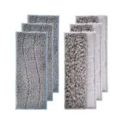 6Pack Replacement Washable Wet Mopping Pads Clean Floor For iRobot Braava Jet M6