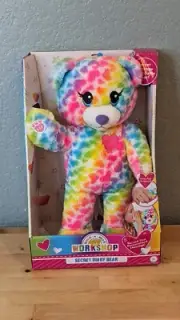 BUILD-A-BEAR WORKSHOP Secret Diary Bear VOICE RECORDING PLUSH BEAR NEW