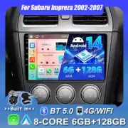 CARPLAYFOR SUBARU IMPREZA 2002-2007ANDROID14 STEREO RADIO HEAD UNIT GPS 128G (for: Subaru)