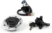 Fit for Suzuki GSF600 Bandit 1995-2004 GSF1200 1997-2005 Ignition Switch Lock & Fuel Gas Cap Key Set Motorcycle