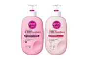 Shea Better Body Lotion - Pomegranate Raspberry + Jasmine Peach, 24-Hour Moisture Skin Care, Lightweight & Non-Greasy, Made with Natural Shea, Vegan 473ml