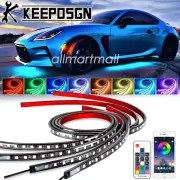 Car RGB LED Strip Bar Underglow Body Kit Neon Lights APP Remote for Toyota GR86