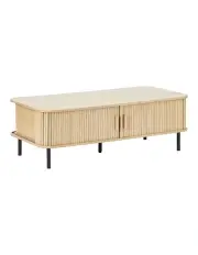 [Cooper & Co] Haven Sliding Door Coffee Table 120cm in Natural