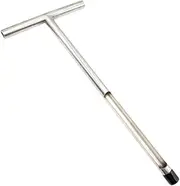 Ｂｅｓｇａ Soil Sampler Probe Soil Sample Probe Stainless Steel Tubular Test Kit Care Tool for Forestry, Farm, Garden, Agriculture