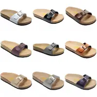 在飛比找蝦皮商城精選優惠-BIRKENSTOCK 【熱賣】新款勃肯拖鞋男女軟木情侶沙灘