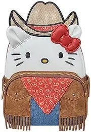[Loungefly] Sanrio Hello Kitty Western Cosplay Mini Backpack