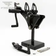 Front Footrest Rearsets Foot Pegs Mount Pedals For 2008 XB12X Ulysses Edition