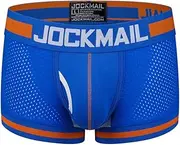 [JOCKMAIL] Mesh U Pouch Boxer Men Underwear Comft Underpants Pants Trunks Mens Boxer Shorts