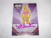 2016 Benchwarmer MADELYN BRINSON Eclectic #115 Pink Auto/25 UJENA Bikini Model