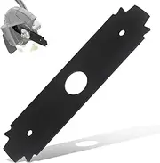 AMTHKNO AC04215 Reversible Heavy Duty Hardened Steel Edger Blade - for Replacement Ryobi 8 Inch Edger Blade, Fits Edgers Models UT50500, UT15518, RY15518, RYEDG11, P2310 and P2300B. (1)