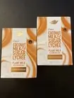2x New Dove Coconut Milk & Sugar Lychee Cleansing Bar With Plant Milk New