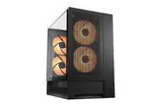 Cougar OmnyX High Airflow Tempered Glass Gaming ATX Computer Case - Black