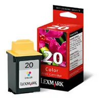 在飛比找PChome商店街優惠-Lexmark 15M0120 (#20) 原廠彩色墨水匣