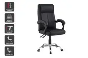 Ergolux Edward Executive Office Chair (Black)