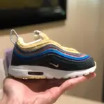 NIKE AIR MAX 1/97 SEAN WOTHERSPOON 公司貨 童鞋8C/14CM 超可愛