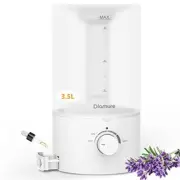 Humidifiers for Bedroom 3.5L Ultrasonic Cool Mist Essential Oil Diffuser