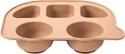 Pet Silicone Feeder | Non-Slip Silicone Cat Food Bowl with Compartment | Dog Dish Feeding Plate Tableware Whisker Friendly for Dry/Wet