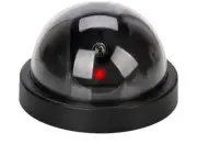 Security Camera with Motion Detecting Non-Functioning Mock Black