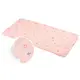 韓國 GIO Pillow - 智慧二合一有機棉超透氣排汗嬰兒床墊-水手熊粉