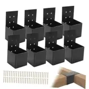 PehciroePcs Pergola Brackets Post Top Rafter Brackets Deck Railing Brackets 8