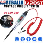 6V 12V 24V Automotive Circuit Tester Led Light Test Pen with Voltmeter and Probe