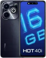 Infinix HOT 40i (Starlit Black, 256 GB) (8 GB RAM) Factory Network Unlocked