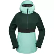 Brand New 2025 Volcom Women's Ashfield Pullover Jacket Wasabi Size S