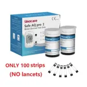 100pcs Blood Glucose Test Strips for AQ PRO Blood Sugar Monitor(NO Lancets)