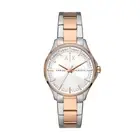 Armani Exchange Three-Hand Two-Tone Stainless Steel Watch AX5258 - Multicolour