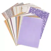 Crafters Delight: 40 Sheets of Handmade Mulberry Scrapbook Paper - Textured, Mes