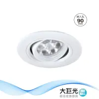 在飛比找momo購物網優惠-【大巨光】LED 10W 崁燈-崁孔 9CM(LW-11-5