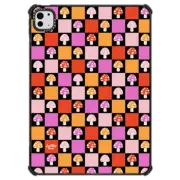 iPad Pro 11-inch (M4) iPad Impact Case Checkered Mushrooms