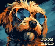 Cool Dood Art Computer Mouse Pad Gift Goldendoodle Labradoodle Doodle