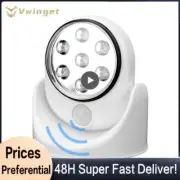 7 Lights Sensor Light Smart Wall Led Night Lights Motion Battery Powered Stairca