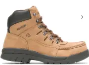 NIB $130 Wolverine Potomac English Moc 6" Steel Toe Work Boots Brown Mens 13 D