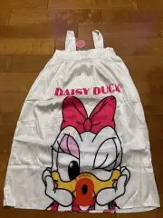 Daisy Ducks Printed Scratched Silk Robe