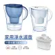 【ANTIAN】家用廚房淨水除垢濾水壺 自來水濾水器 過濾水壺 3.5L(附1入濾芯)