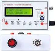 DDS Function Generator, Stable Frequency Sine Wave, Square Wave, Triangular Wave, Sawtooth Wave, High Precision, Portable, ABS Material, 1Hz-500kHz Frequency Range, DC3.5-10V