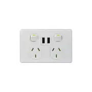 Trader Leopard Fully Integrated Dual USB Charger Power Point