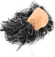 VINTORKY Men Wig Old People Costumes Old Person Wig for Halloween Scientist Costume