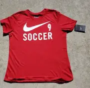 Nike swosh jersey, Lewandowski number 9, NEW/TAG, size WOMEN'S Large