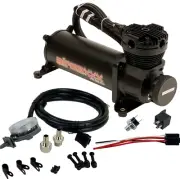 airmaxxx Black 480 Air Compressor 200 psi Off with Air Filter Relocate Kit
