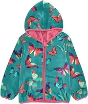 [Caihoyu] Girls Sherpa Lined Baby Boy Clothes Fleece Boys' Outerwear Jackets & Coats