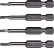 VEGA 1/4" Hex Power Bits. Professional Grade ¼ Inch Hex Shank 1/4", 2 Inch...
