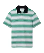 Casablanca Gradient Striped Polo Shirt S,XL,XS,L Green