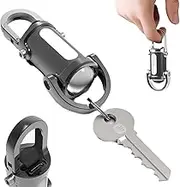 Lumilink Mini Torch - Key Chain Flash Light, 3 in 1 Flashlight & Power Bank & Keychain, Mini Torch for Emergency Power, Rechargeable Lumilink Compact Chain Flashlight Mini (Black)